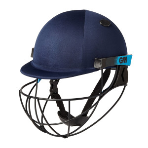 GUNN & MOORE Neon Geo Helmet (Navy/Maroon/Green)